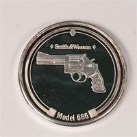 Smith & Wesson 1 Troy Oz. Silver Round