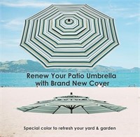 9'' OUTDOOR PATIO UMBRELLA REPALCEMENT 3-TIER