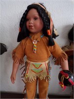 18" Indian doll