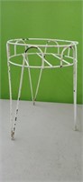 Metal Plant Stand  10" Round x 14" tall
