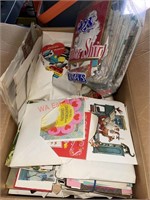 Large lot of vintage Holiday Cards  and a more