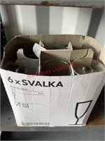 6 Svalka wine glasses  (Connex 2)