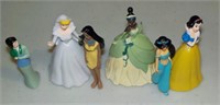 Lot of 6 Disney Princess Figures