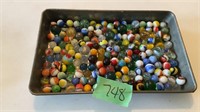 Vintage marbles and shooters