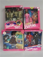 (4) AFRICAN-AMERICAN BARBIE SPECIAL SETS: