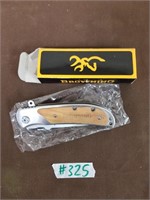 New Browning fold up knife