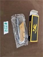 New Browning fold up knife