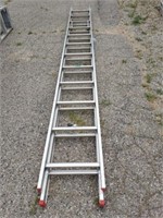 Werner Aluminum Ext. Ladder 24 Foot