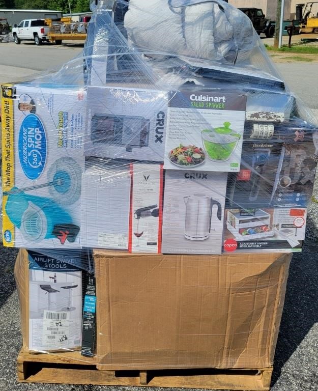 Box Lot & Pallet Liquidaion Auction STORE OVERSTOCK & MORE