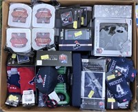 Box Lot of New Target Sports Memorabilia