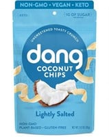 D1)  New Dang Keto Toasted Coconut Chips | Lightly