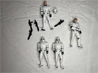 4 Star Wars action figures
