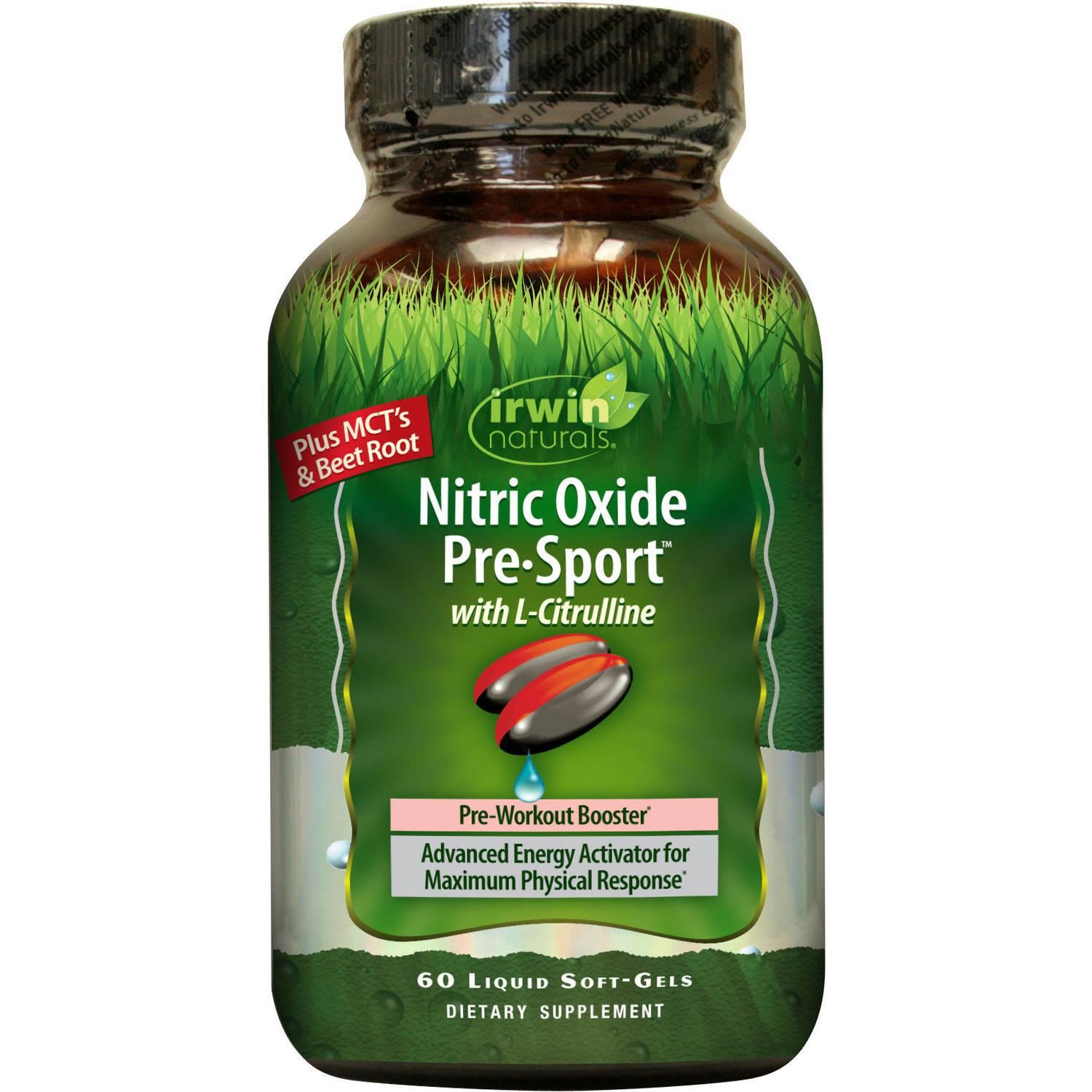 Irwin Naturals Nitric Oxide Pre-Sport Plus BioPeri