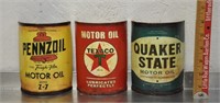 Hobby Lobby wall display oil cans