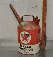 Hobby Lobby Texaco oil can decor