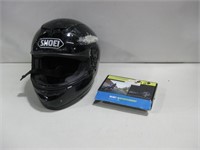Shoei Motorcycle Helmet W/Helmet Headset See Info