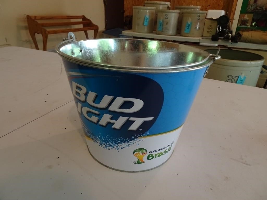 Bud Light 2014 Brazil World Cup Pail