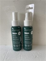 2 ecotools daily brush cleaners 3oz