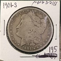 1901-S Silver Morgan Dollar