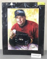 Roger Clemens Matted Print 16"x 20"