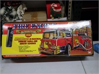 1988 New Bright Fire Engine "The Snorkel Truck"