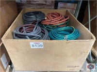 21 pcs; assorted garden hoses