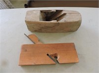 Two wood planes