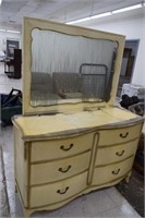 Dresser w/ Mirror (smoke damage)