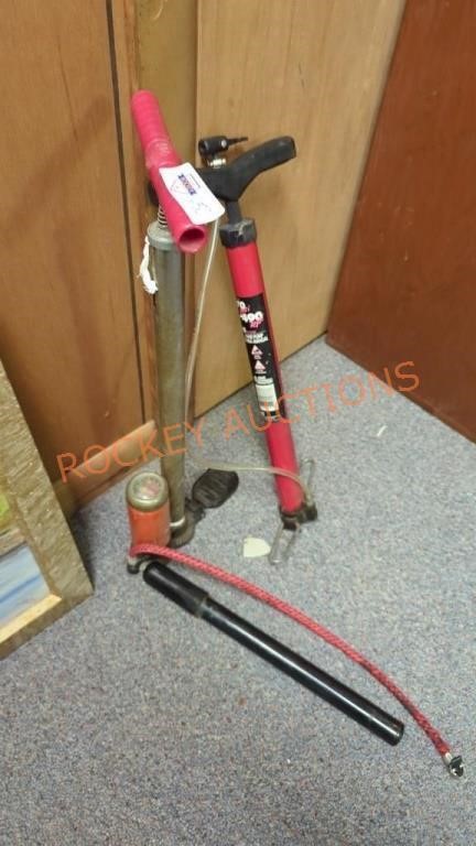 misc lot bicycle pumps