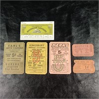 Vintage Rare Service Station Coupons