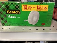 Scotch magic tape 12 XL rolls