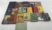 Assortment of Vintage Books, Bibles, Health Books