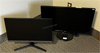 BENQ 27" Monitor & Samsung 24" Monitor