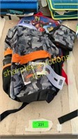(2) 5 piece backpack sets