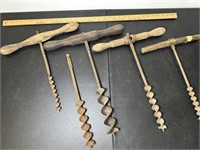 Primitive Barn Tool Lot See Photos for Details