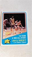 1972 73 Topps Basketball #164 Jerry West