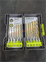 Ryobi Titanium drill bit set