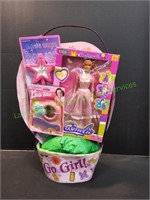 Go Girl Easter Basket w/ Cosmelic Doll & More