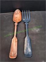 21" Large Fork & Spoon Wall Art