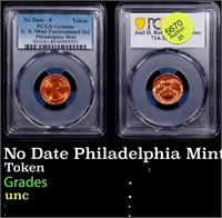 PCGS No Date Philadelphia Mint Uncirculated Set To