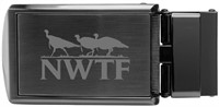 Mens Classic Belt w NWTF Logo on Buckle