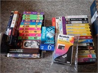 (2) Boxes w/ (46) VHS Tapes!