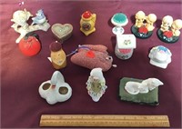 14 Assorted Vintage Pin Cushions Pieces