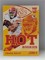 2013 Score " Hot Rookies" Travis Kelce Rookie #4