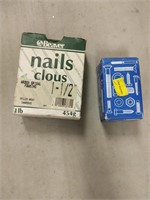 Nails clous - Adrox spiral framing nails 1x1/2" +