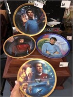 Star Trek Collector Plates (4)