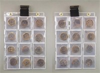 24 Pc Assorted Chinese Bronze Coins