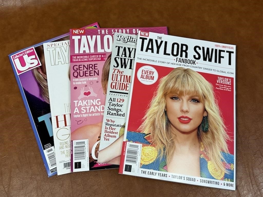 Selection of Taylor Swift Magazines