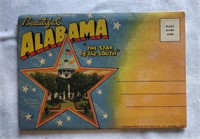 1942 Postcard Book Beautiful ALABAMA Star of South