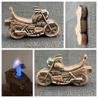 Copper Color Motorcycle Lighter